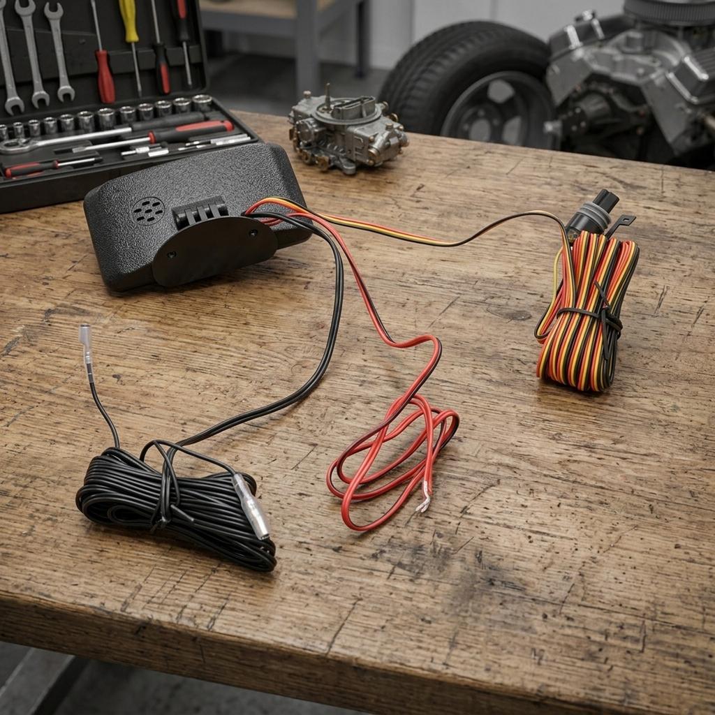 3 In 1 Car Digital Gauge Monitor for Oil Pressure Voltage and Water Temperature with Wide Voltage Compatibility