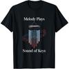 Wind Chimes Musical Scale Tuned - For Music Harmony Fans T-Shirt(6)