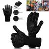 1PC Kitchen Fireplaces Fire-resistant Heat Insulation Oven Mitts Fire Heat Glove BBQ Gloves
