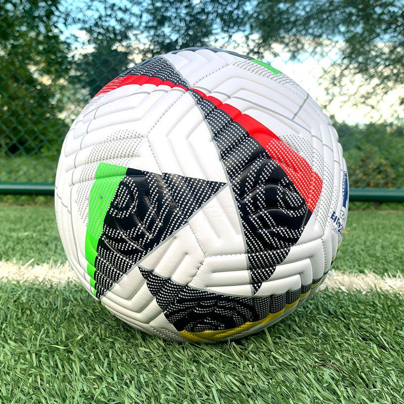 Size 5 Champion League Premier Football: Durable Training/Match Ball for Middle School Students.