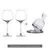 UOSO Luxury Crystal Rotating Wine Decanter
