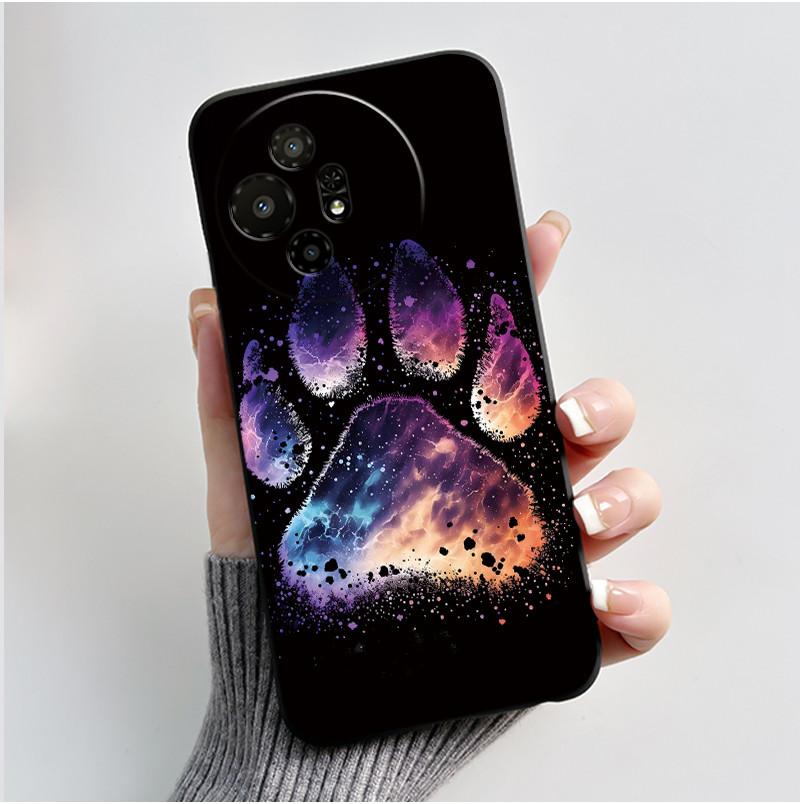 Casing For TCL 50 XL 50XL Nxtpaper 5G Case Luxury Dragon Cute Cool Boys Girls Black Slim Soft TPU Silicone Shockproof Back Cover