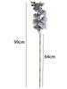 Luxury Artificial Phalaenopsis Flower Arrangement - 9 Heads, Morandi Color for Weddings & Hotels