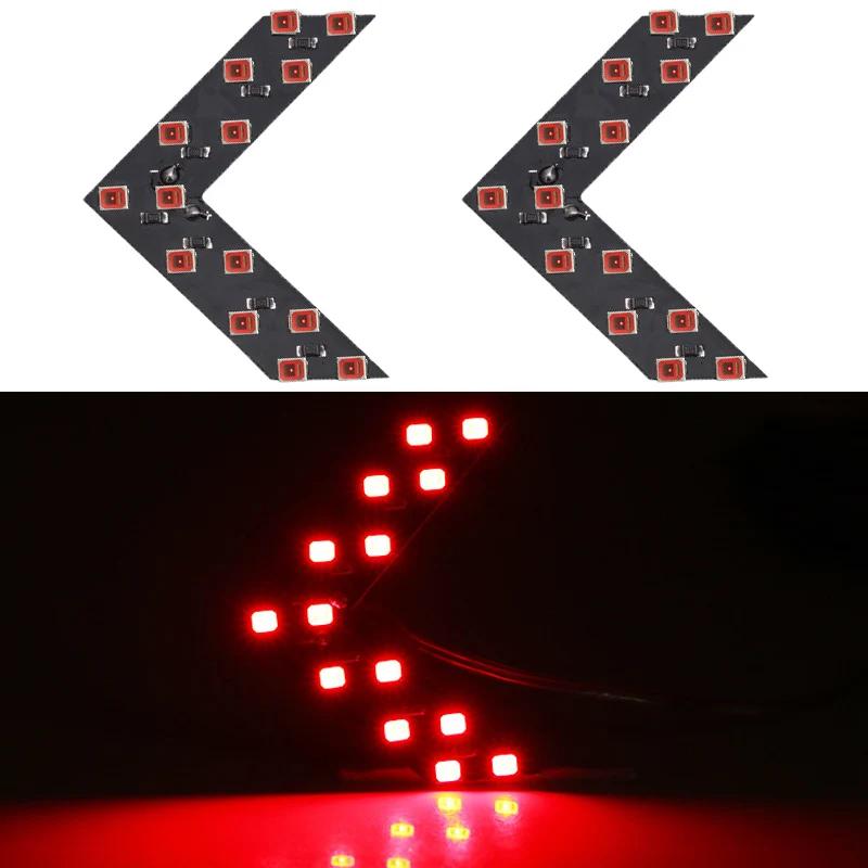 2Pcs Car Rearview Mirror Turn Signal Light   Car Rearview Side LED Turn Signal Light Left Right Arrow Light 12V Car Accessories