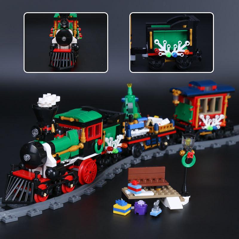 Buy 36001 Lepin Creative Series The Christmas Winter Holiday Train - Main Image