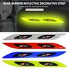 Car Reflective Sticker Bumper Trunk Safety Warning Reflector Stickers Strip For Crown GR Corolla YARIS Auris C-HR Hilux