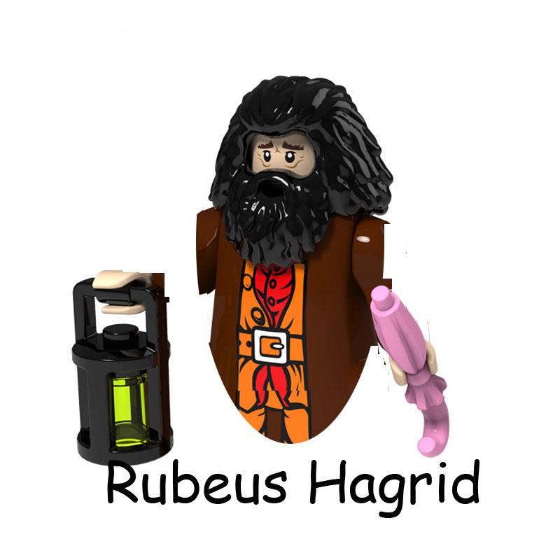 Magic Animals Newt's Case of Magical Thestral Patronus Stag ELK Fluffy Dementor Buckbeak Model Figure Blocks  Toy For Children