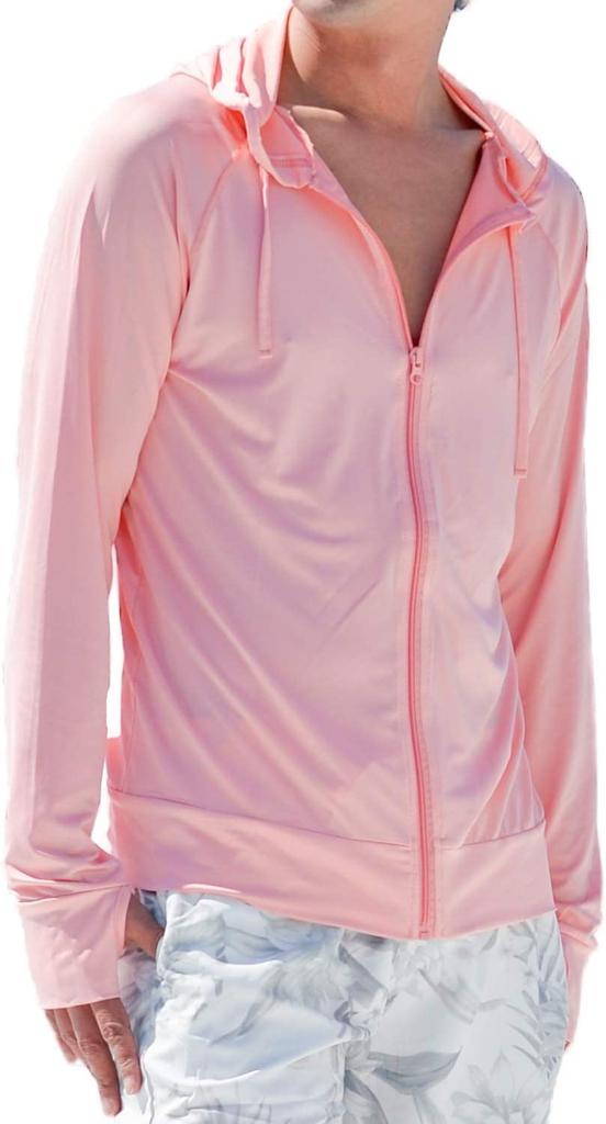Aunii Rash UV Long Sleeves with Thumb for Early and Perfect for All and A Great Day Gift for Little Product 8213 Q-MAX Men's Cool-Touch Guard,