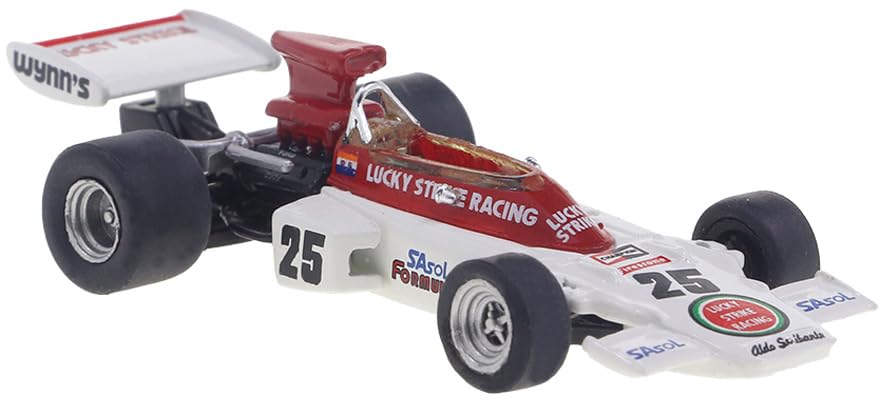 

BREKINA Lotus Ford F1 72D Дэйв Чарлтон BREKINA Lucky Strike Мини-машина Масштаб HO 1/87 1973#25 красный