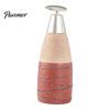 Shampoo Dispenser Bottle Ceramic Soap for Bathroom, 350/380ML Hand with Large Capacity Lotion Pump, Refillable Liquid Soap, and Pump