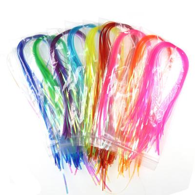 10PAKS 2mm Magum Flashabou Mylor Flaş Stonefly Nymph Streamer Trolling Lures Fly Bağlama Malzemesi