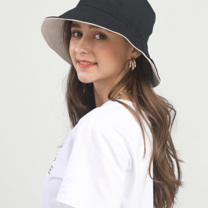 

Двусторонняя панама LALA - Черный FREE