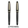 1/5 PCS JINHAO X850 Fountain Pen Black Barrel Gold Clip EF/F/M Iraurita Nib for Writing Office School Supplies Stationery