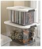 Extra Large Transparent High-Grade Plastic Storage Box for Home