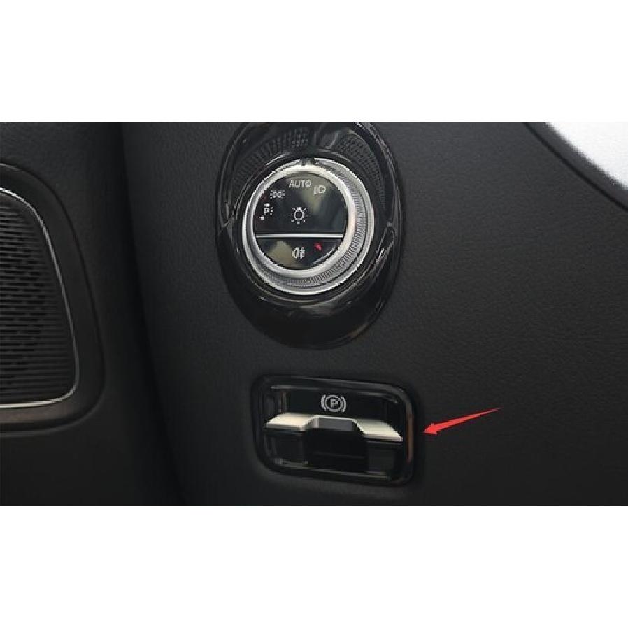 For Benz EQE EQS - Gloss Black Inner Electronic Brake Cover Trim 1PCS