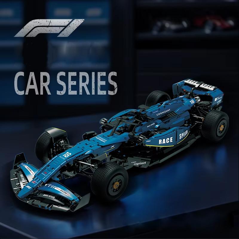 2361Pcs F1 Racing Car Building Blocks 18 number racing car model City Sports Car Bricks Toy Gift for Creative Kids
