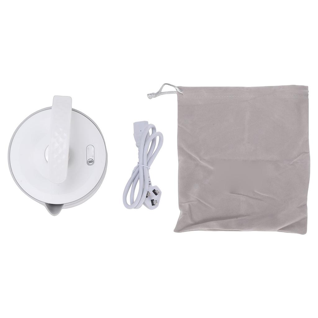 600W Foldable Electric Kettle Portable Travel Mini Kettle with 304 Stainless Steel Heating Plate