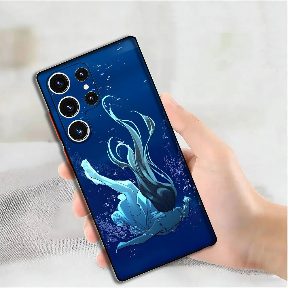 

Falling Deep Sea Silicone Case For Samsung S25 24 23 22 21 20 Plus Ultra 5G Lite Shockproof Cover Samsung S225G