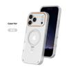 Colorful magnetic induction bracket 2-in-1 for iPhone17promax magnetic suction case Apple 16 all-inclusive anti-drop protection