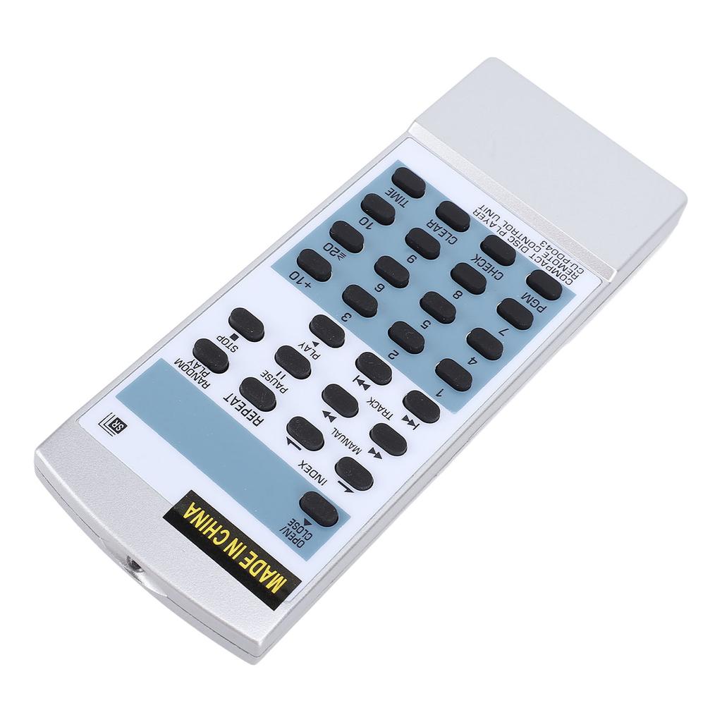 CU PD043 CD Player Remote Control ABS Replacement Remote Control for CU PD048 PD 5100 PD M453 CU PD043 PWW1056 PD HS7