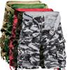 5 Colors Summer Outdoor Fashion Style Multi Pocket Shorts Men's Loose Casual 5 Point Cargo Shorts