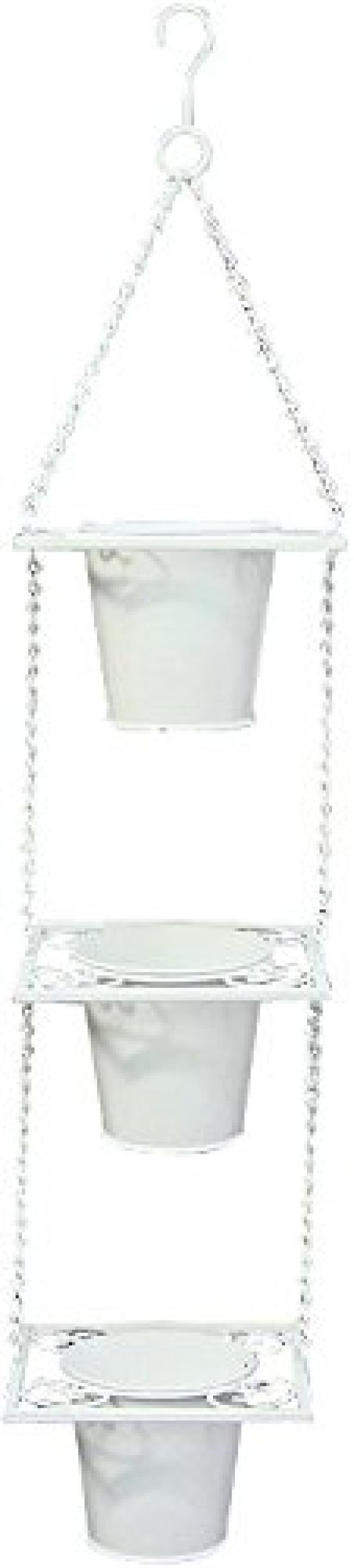 

Kawabata 3 Pot Hanging Planter White 1407IFH007 белый