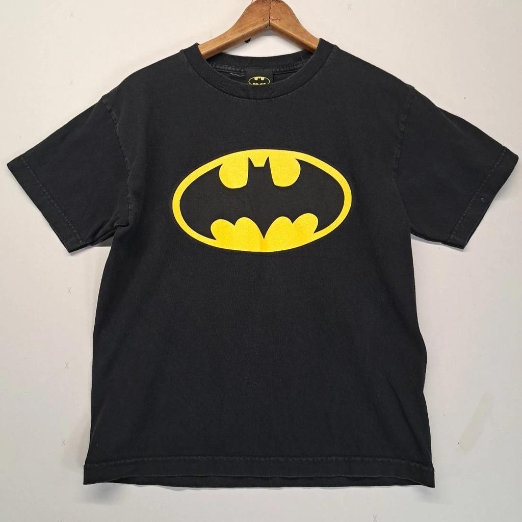 Batman Youth Large 12/14 Short Sleeve Shirt VTG Y2K