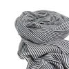 Spring And Autumn New Modal Thin Stripe Black And White Small Check Scarf Soft Women's Scarves