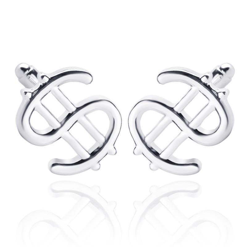 Hot New Coin Currency Cufflinks Fashionable Men s Afternoon