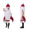 Traje de Mono Rocket para Adultos Disfraz de Halloween Cosplay Traje Espacial