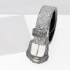  Girl Waistbelt Women Decorative Belt for Pants Skirt Fashion Shimmering Belt Subculture Belt Elegant Sequined Belt