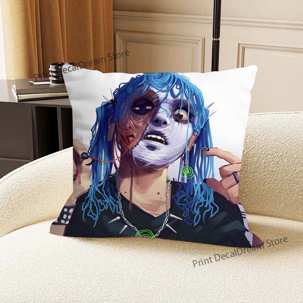 SSally Face Cushion For Bedroom Car Coffee Shop Room and Living Room Sofa Decorative Pillow Cover Case
