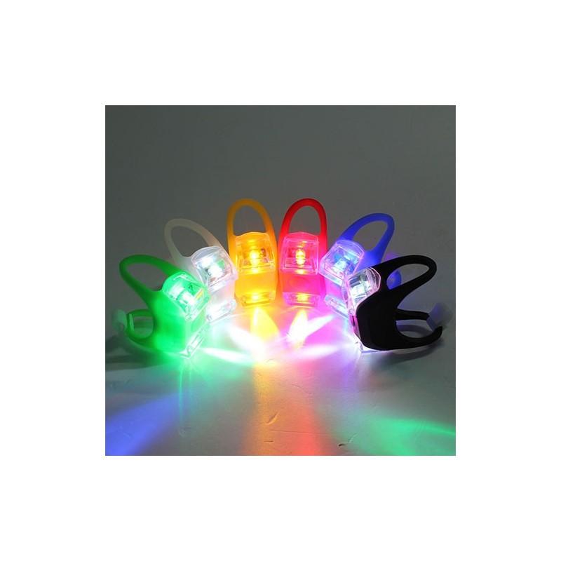 Bicycle Led Taillight Frog Light Waterproof Rechargeable Safety Warning For Mountain Cycling