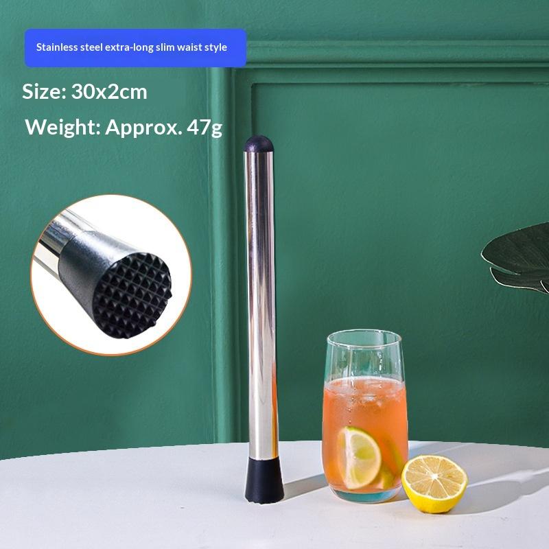 Stainless Steel Ice Hammer Set with Popsicle and Swizzle Sticks for Effortless Kitchen and Bar Use