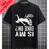 Funny Cycling Bike Bicyle Biker Unisex Cyclist Tshirt My Retireunisext Plan Slogan Graphic Design Tee Casual Shortsleev Cotton Tees