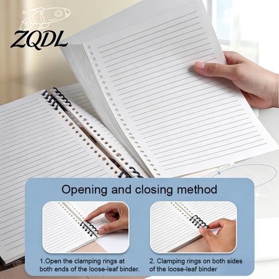 Durable Planner for Home A5 Spiral Notebook, Lined /Horizontal Grid/Blank Inner Page, Multifunctional Writing Pad Morandi Solid Color Cover Sketchbook