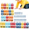 Letter Number Unlocking Educational Toys Words Puzzle Learning Teaching Sensory ToysLock