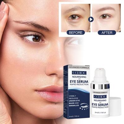 5 ml Augenserum, schnelle Reduzierung der Augenlinie, fortschrittliche Formel, Anti-Aging, Entfernung von Falten unter den Augenbeuteln, Augenringe, Reparatur feuchtigkeitsspendender Augenpflege-Essenz