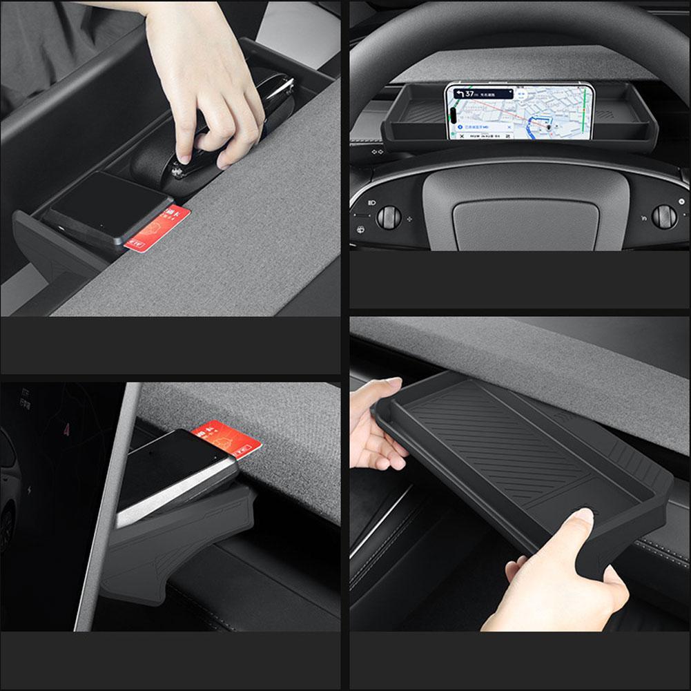 For 25 Y/YL Silicone Dashboard Storage Box And Non-slip Easy Car Clean Storage Interior To Tray Stain-Resistant R4I8