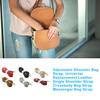 Shoulder Bag Strap Leather Soft Lichee Pattern Crossbody Bags Straps Multi Colors Easy Match Handbag Accessories Women Outdoor