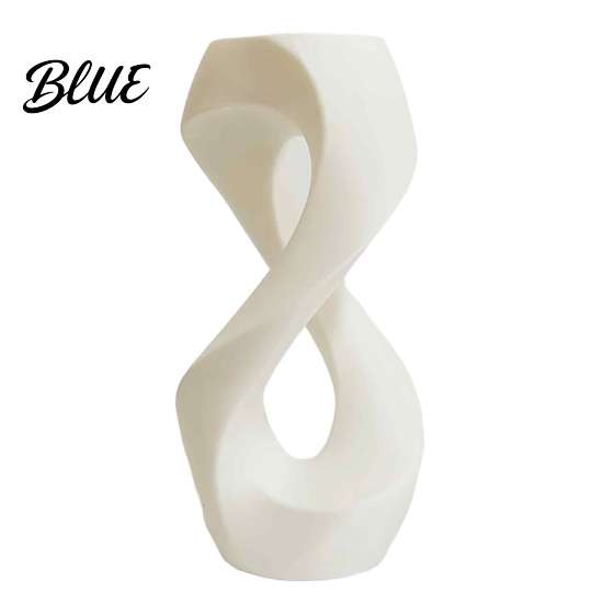 Modern Abstract Sculpture Decorative for Geometric Ornament Art Minimalist Sculpture 3D Printed Home Desktop Statue Living Room Study Office