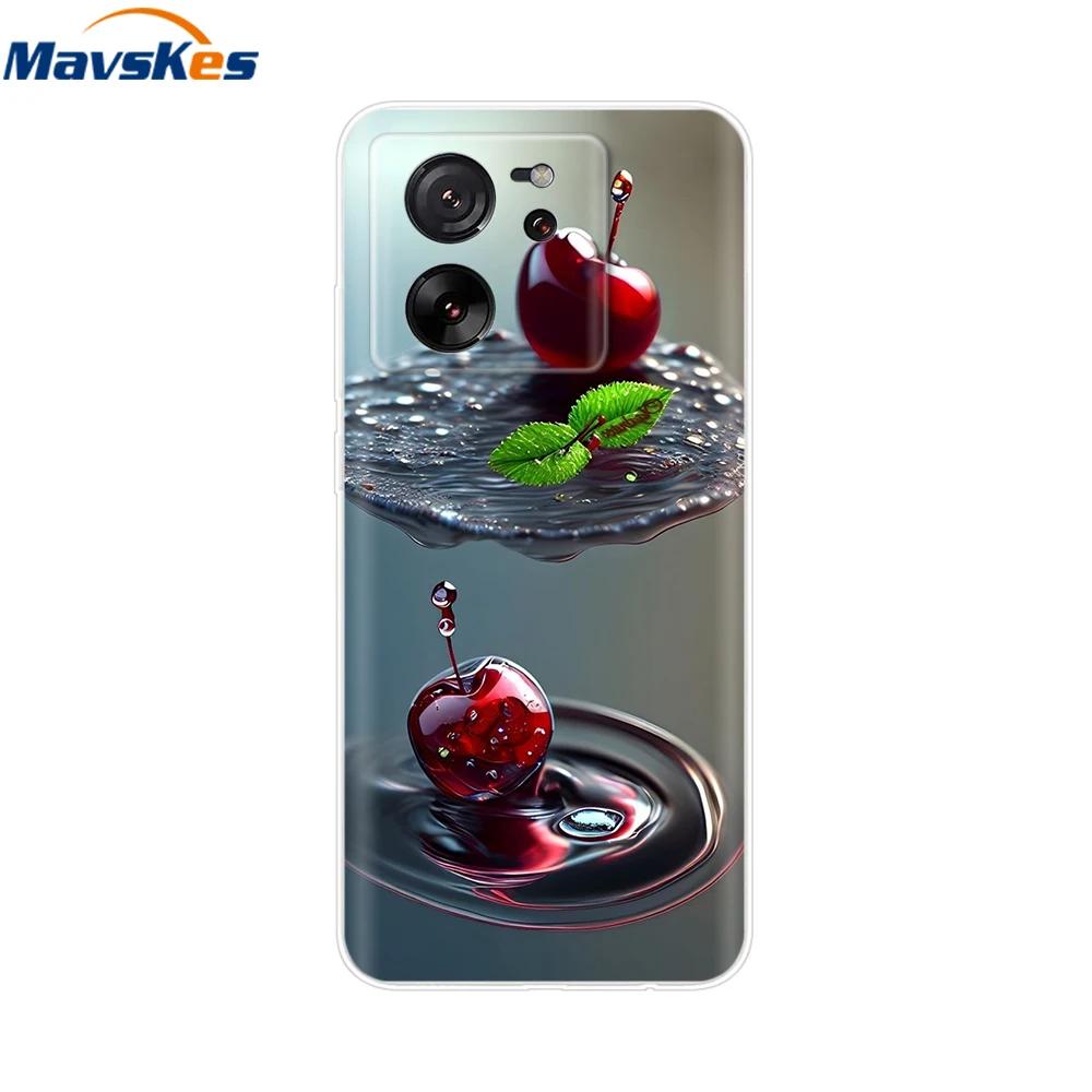 Mobile Phone Bag Case For Xiaomi 13T Case Mi13T Soft Silicone Cover For Xiaomi 13T Pro Clear Bumper For Xiaomi Mi 13T Pro Coque