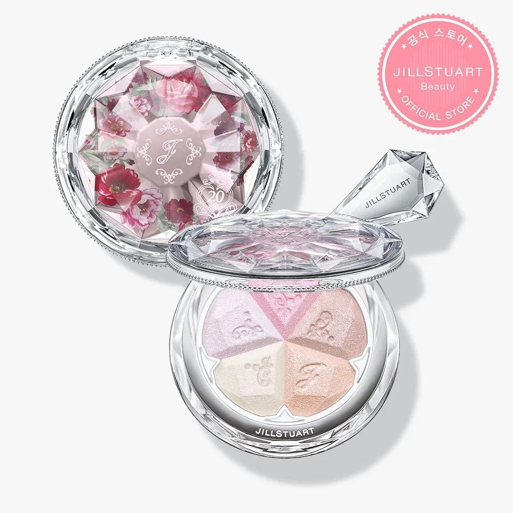 [ОГРАНИЧЕННЫЙ ВЫПУСК] Компактная палетка румян и хайлайтера Bloom Mix Blush Highlight Garland With You 4,5 г #102 enchanted petal