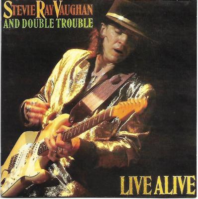 CD STEVIE RAY VAUGHAN & DOUBLE TROUBLE - Live Alive EPC4502382 Epic 1986 Europe Rock Used
