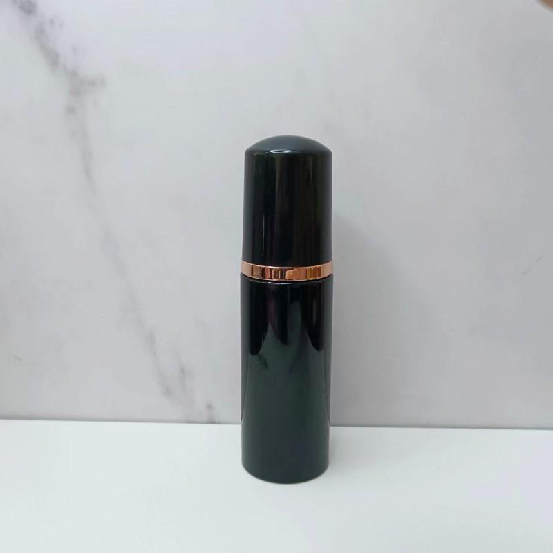 30ml Black Press-Type PET Foaming Facial Cleanser & 60ml Mousse Dispensing Bottle