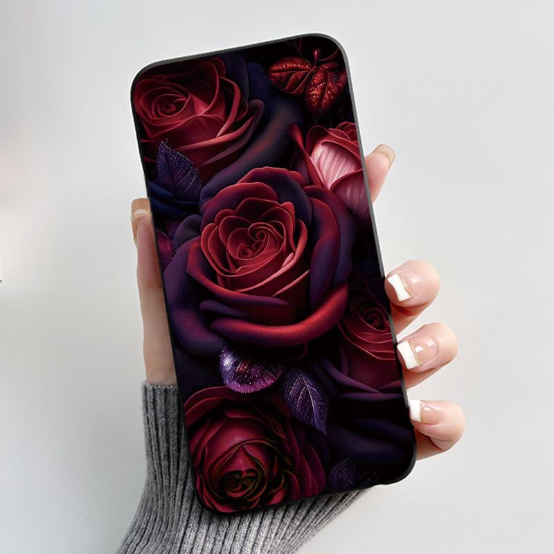 Casing For Nokia 106 2G 2023 106 4G 2023 Case Aesthetic Luxury Cute Cool Boys Girls Soft Silicone Black Matte Phone Cover Shell