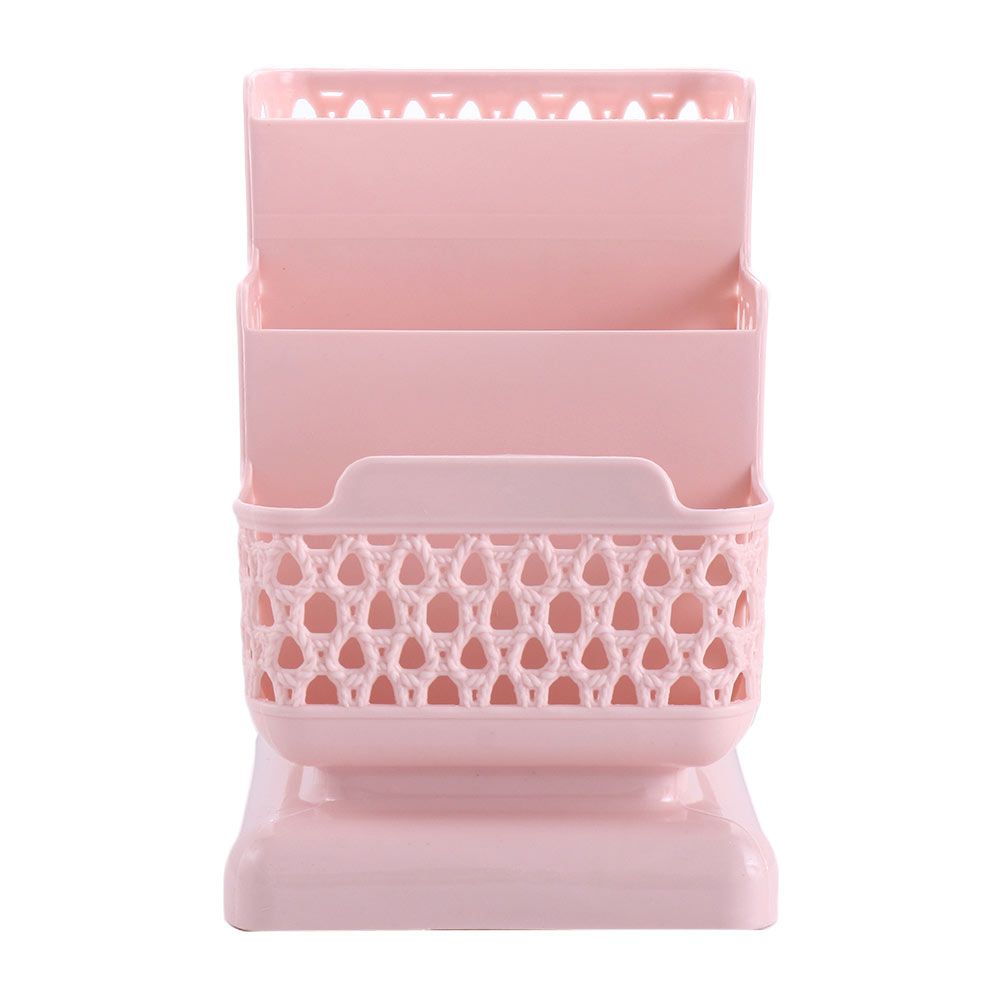 Office Supply Large Capacity Phone Standing Make up Brush Holder Pen Holders Stationery Organizer Desktop Storage Box