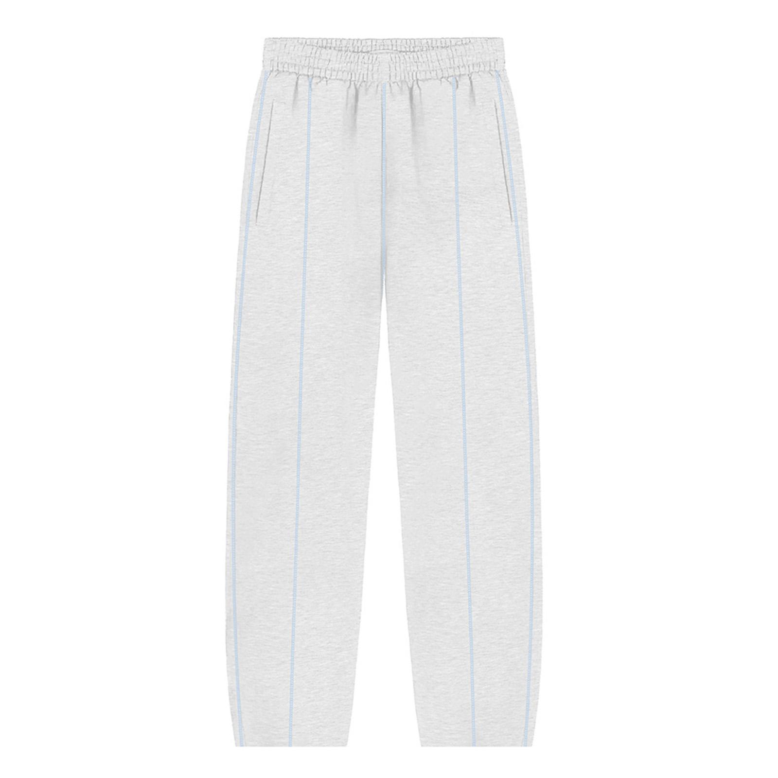 

Мужские однотонные свободные спортивные штаны с широкими штанинами, мужские повседневные модные спортивные штаны XL