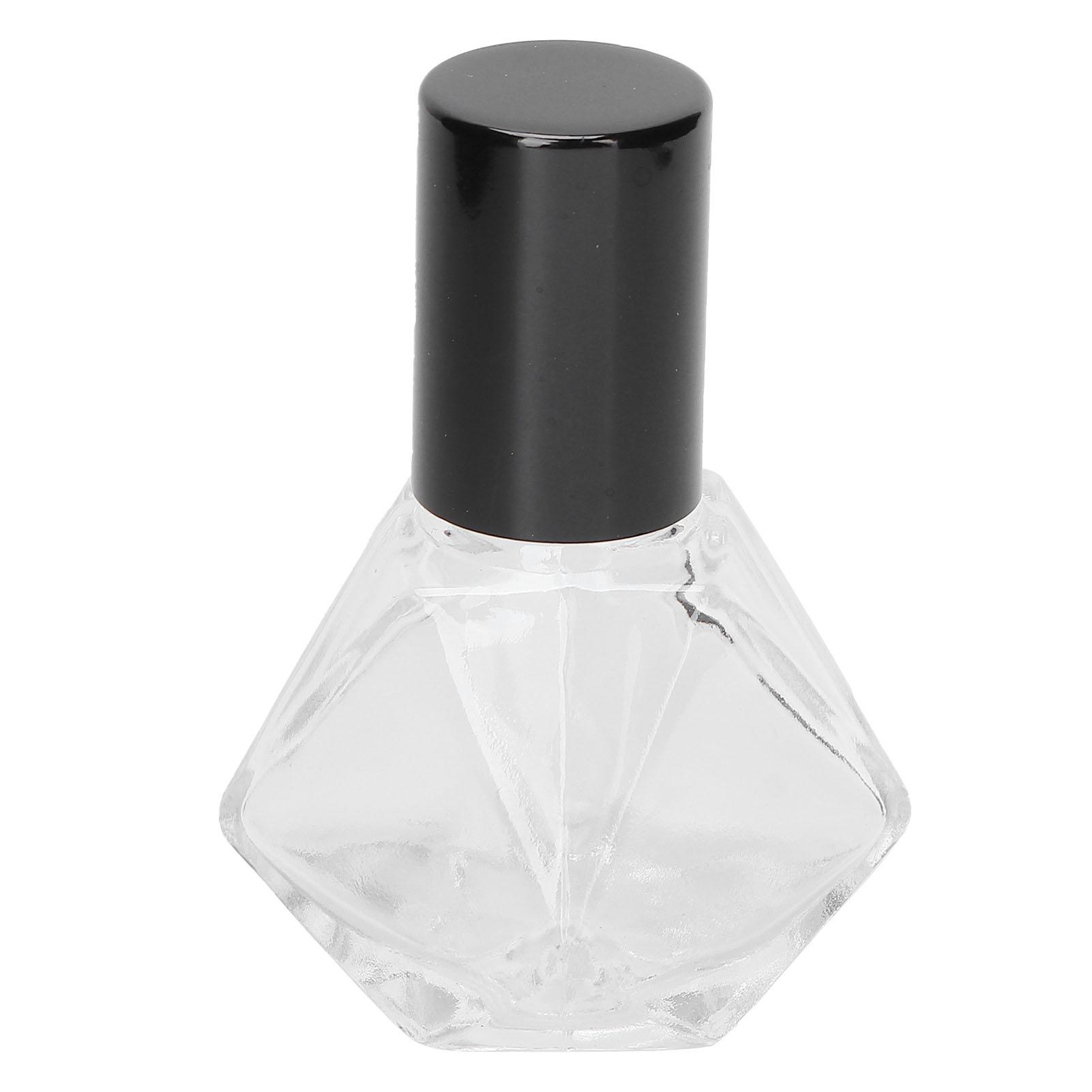 

Роликовый многоразовый флакон для духов, пустые флаконы для ароматерапии, роликовые флаконы для эфирных масел 8 мл Black Lid Black Lid