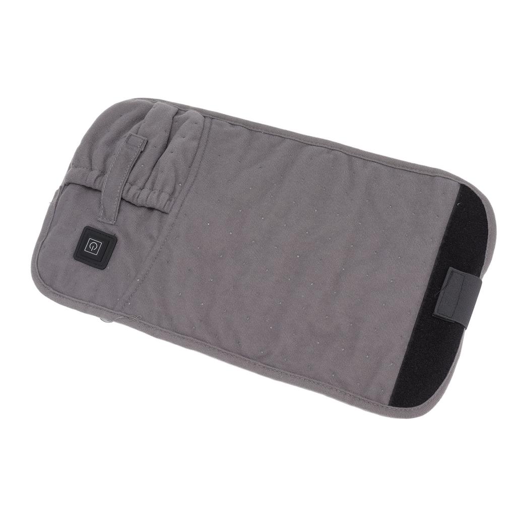 USB Electric Heating Belt Pain Relief 3 Gears Warm Heated Waist Belt with Adjustable Strap for Men